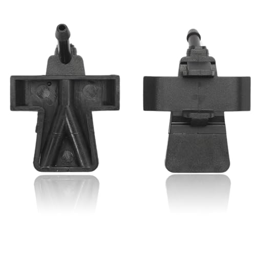 GNXfixt 2x Ugello Tergicristalli, Auto Windshield Wiper Ugello Lavavetro per Micra K12 2003-2010 28931AX600C Accessori