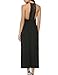 Ekouaer Sexy Lingerie Women's Sexy Satin Lace Nightgown (Black,Medium)