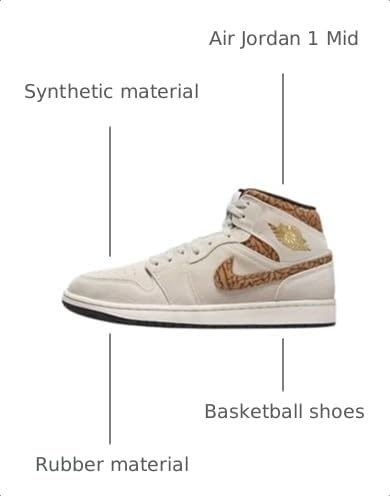 Image of Nike Men's Air Jordan 1 Mid Sneaker