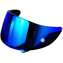 X14 Helmet Shield for SHOEI Z7 CWR1 RF1200 Xspirit NXR Visor High Strength Sunshield Uv Cut Visera Casco Moto Accessories Revo Deep Blue-day use only