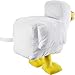 Mattel Minecraft Chicken Plush Toy with Sound, 10.5-inch Stuffed Animal Inspired by Video GamePress Head to Hear Cluck