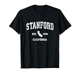 Stanford California CA Vintage Athletic Sports Design T-Shirt