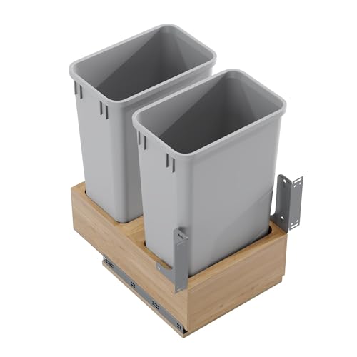 Base para caneca de basura Dowell con dos bin plasticos 50Qt miniatura 6