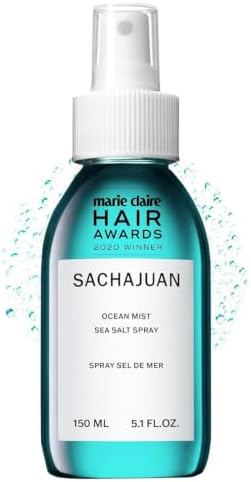 SACHAJUAN Ocean Mist Sea Salt Spray, Texturizing, Paraben-Free, 5.1 oz