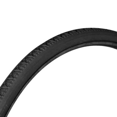HUPQCVX Wheelchair Tire, Solid Polyurethane Tire, 24x1 3/8-inch, Non-Pneumatic, Suitable for Manual Wheelchair Tire Replacements.(Black)