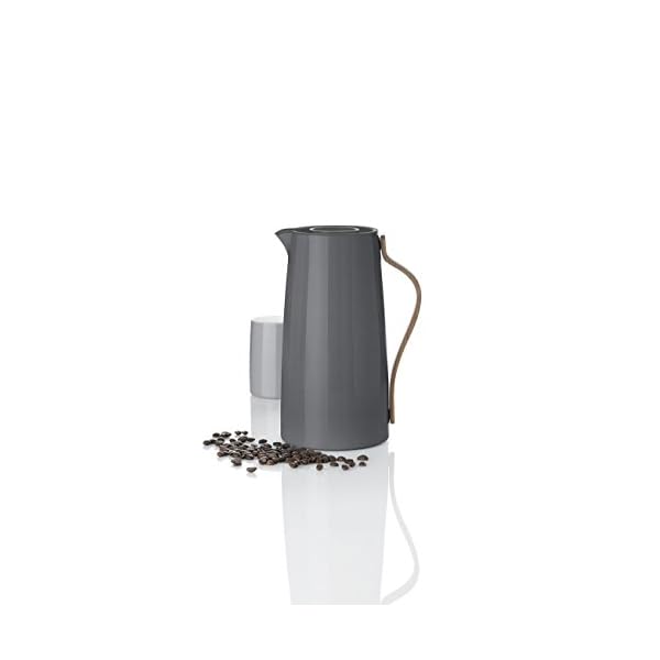 Stelton Kaffee-Isolierkanne Emma - Edelstahl-Thermoeinsatz, doppelwandig isoliert - Thermoskanne/Kaffeekanne/Teekanne… – Bild 3