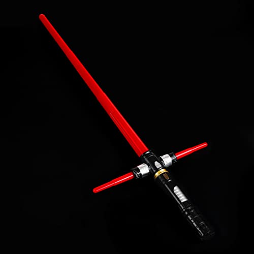 Mewdumewdu LE Ctronic Lights And Sound Effect For Kids And Adults, Red Led Retractable Force Fx Saber Sword Toy As Party thumb #1