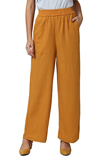 Image of Van Heusen Women's High Rise Regular Fit Casual Pants
