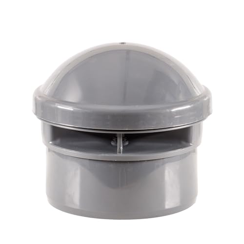 ScarMaxx - Aeratore per Tubi DN 110 - Valvola di Scarico a Membrana per fogna - Valvola di Ventilazione - Plastica Robusta - Controllo efficiente della Pressione nei sistemi fognari