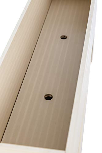 New Age Garden ecoFLEX 36″ Wide Rectangular Flower or Herb Window Box ...