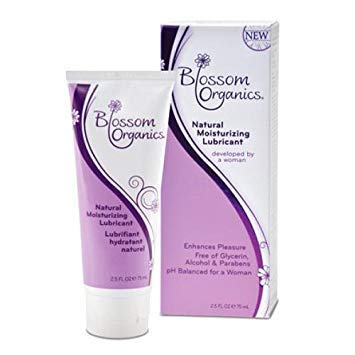 Blossom Organics Natural Moisturizing Lubricant, 2.5 Fluid Ounce 2 pack