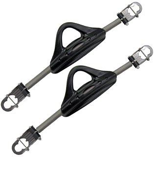 Super Grip Spring Fin Straps for Most Standard Fins - Stainless Steel, Scuba Dive Diving Divers Fin Straps, Largel 13.75 Inch not Stretched to 20.5 Stretched