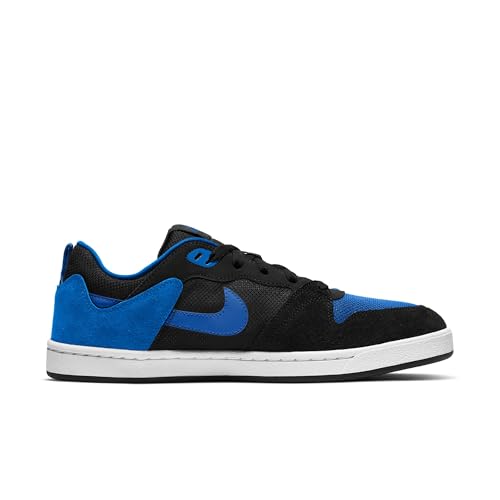Nike Nike Men's Sb Alleyoop Skate Shoe, Black/Royal Blue-black, 10.5