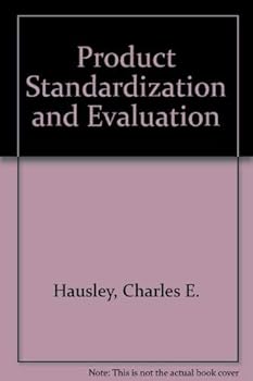 Paperback Product Standardization and Evaluation Book