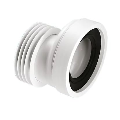Shirenock Mentioned In Details Igid 20Mm Offset Wc Pan Connector White 120Mm, Polypropylene & Rubber Construction, 110Mm Outlet, 97-107Mm Inlet, 1 In Pack