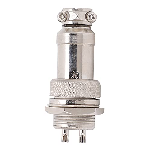 Conector Aviation Plug Metal GX16 16 mm 2 pines miniatura 4