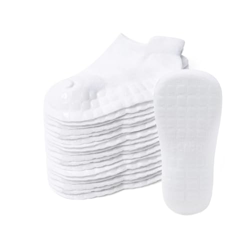Image of Bearbay Baby Non Slip Ankle Socks with Grippers for 0 Months-7 Years Old Walking Socks