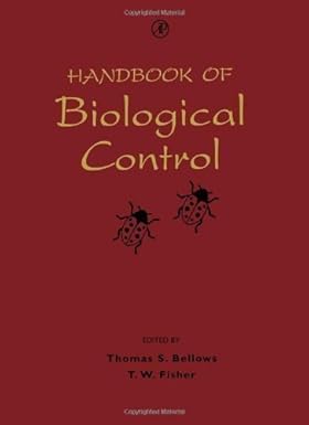 Handbook Of Biological Control