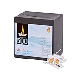 ファイヤースターター 着火材 約500個入 袋ごと燃やせる バーベキュー キャンプ 薪ストーブ