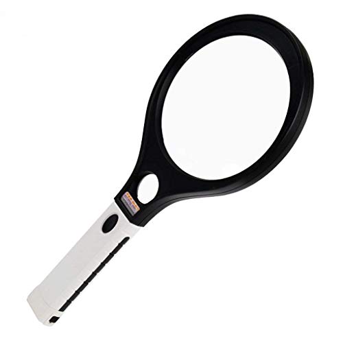 Loupe portable 10x pour la lecture du journal et l'identification de billets - 2