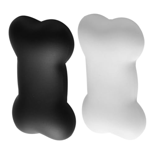 Reposamuñecas de silicona flexible Gatuida con base antideslizante compacta de 2 piezas