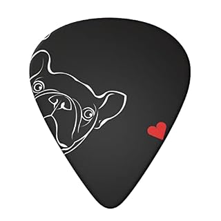 Ensemble de 6 médiators de guitare pour chien bouledogue français pour guitare acoustique, guitare électrique, basse… - Les Beatles, Paul McCartney, John Lennon, RIngo Starr, George Harrison Ensemble de 6 médiators de guitare pour chien bouledogue français pour guitare acoustique, guitare électrique, basse… – Image 3