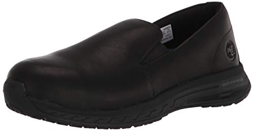 Timberland PRO Timberland PRO Women's Drivetrain Slip-On Alloy Safety Toe, Black, 5.5