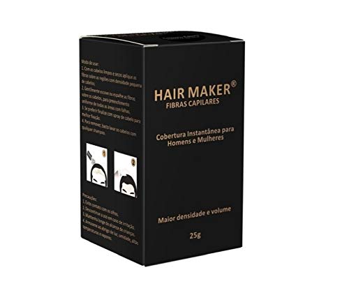 Hair Maker Fibras Capilares - Castanho Escuro, Hair Maker