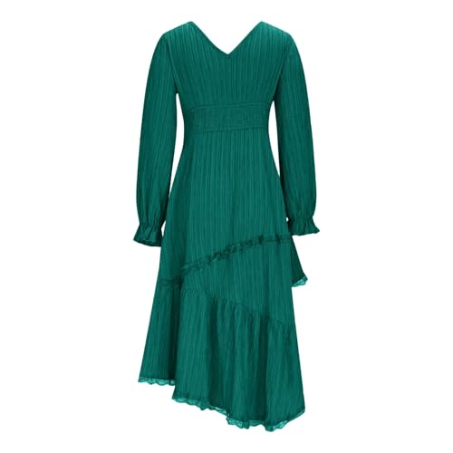 Robe longue d'été bohème confortable avec poches et tissu léger de plage