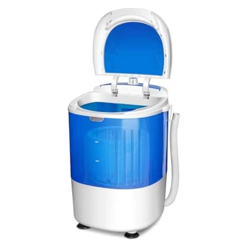 Lavanderia compatta. Mini lavatrice portatile compatta con asciugatrice centrifuga, capacità di lavaggio, design a risparmio energetico, lavatrice a vasca singola, cestello di centrifuga .Portatile