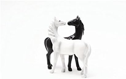 Horses Kiss Magnetized Salt and Pepper Shaker Set