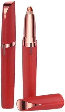 Electric Eyebrow Trimmer USB Charger Security Hair Removal Eye Brow Epilator Shaper Shaver Painless Razor Facial Hair Remover(Champagne) image 4