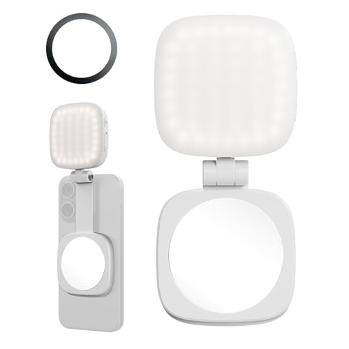 Lampe selfie magnétique pour iPhone fixation instantanée MagSafe