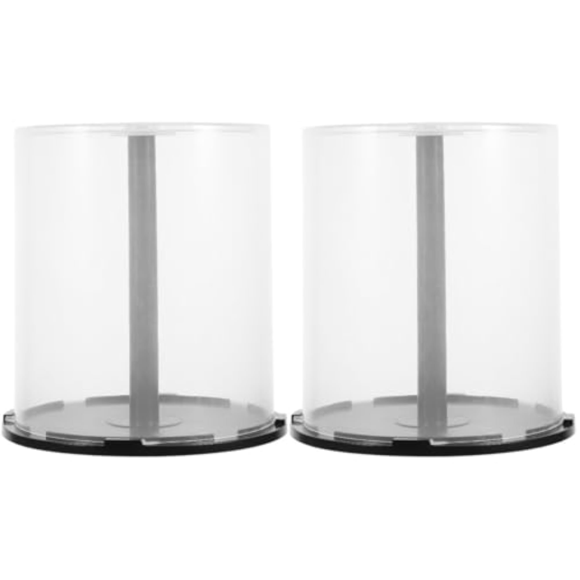 CD/DVD Cake Box Spindle, 2pcs Storage Containers