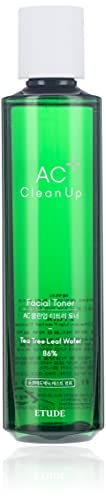Etude House Ac Clean Up Facial Toner 6.76 Fl. Oz. 200Ml | Balancing Low Ph Level Tea Tree Toner | Dead Skin Cell Care To Calm Down And Hydrate Troubled Skin | Fast Relief For Acne Pron Skin #TOP11