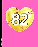 Photo Gallery softball journal #82: softball player composition journal notebook | 110 college ruled pages | 7.5 x 9.25 in. | pink Photo Gallery softball journal #82: softball player composition journal notebook | 110 college ruled pages | 7.5 x 9.25 in. | pink