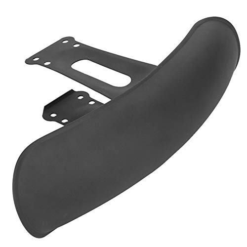 Image of Motorcycle Front Mud Flap Guard Covers Fairing Mudguard Cover for CG125 Retro(Black)