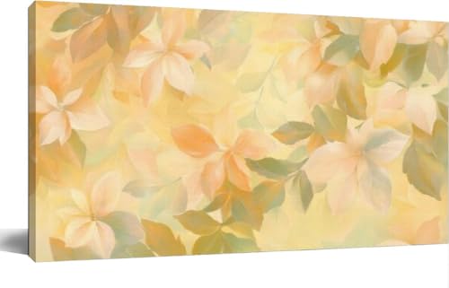 TOOUTEREA 20x40 Frame Large Canvas Painting Wall Art pastel floral