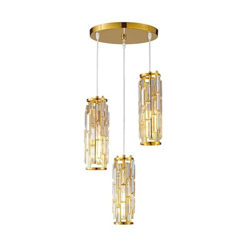 Lustre moderne en cristal pour illuminer votre salle à manger avec élégance
