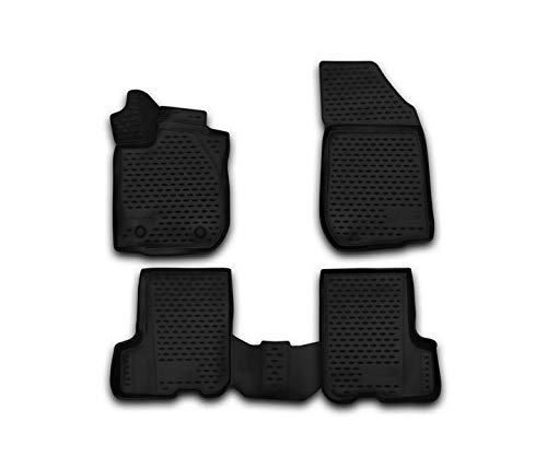 Tapis de sol TPE Dacia Sandero 2014-2018 noir tous temps VD433