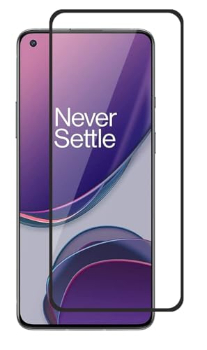Image of HD Tempered Glass Screen Protector Compatible For OnePlus 8T With Edge To Edge Coverage And Easy Installation Kit