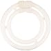 TCP CFL Double Circle Lamp, 150W Equivalent, Bright White (3100K) T6 Circline Lamp