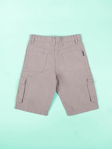 Image of KiddoPanti Boys Cotton Twill Knee Length Cargo Short