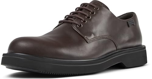 Camper Norman K100998, Blucher Hombre, Marrón Oscuro 002, 42 EU