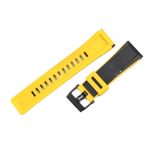 Correa de resina de 24mm accesorio de reloj de pulsera universal goma