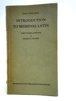 Paperback Introduction to Medieval Latin Book