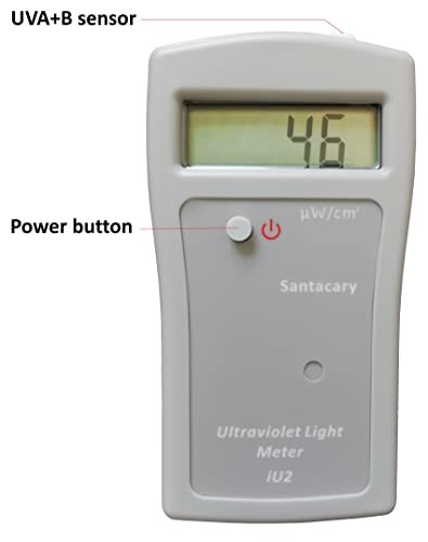 Portable Ultraviolet Ab Light Meter With Uv Index, Uv Checker Atmospheric Light Meter, 240-370 Nm #TOP1