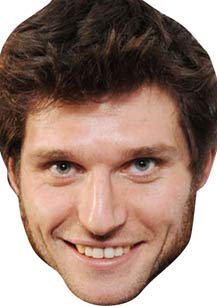 FoxyPrinting Guy Martin Tt Riders Celebrity Cardboard Party Face Mask Fancy Dress