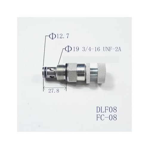 Valve de contrôle de débit DLF08-00 pour stopper les variations de pression - 3