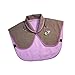 Baoblaze Parrot Anti Scratch Shoulder Protector,Poop Shawl Pet Training Pee Pad Bird Diaper for Macaw Lovebird Finches Budgie Conures, Purple